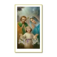 Holy Family Prayer-Card