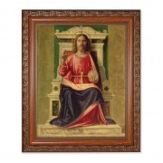 10" x 12" Ornate Wood Frame with an 8" x 10" King of Heaven Print