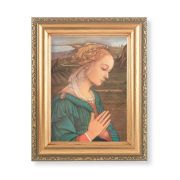 5.5" x 7" Antique Gold Frame with a Lippi: Madonna Print