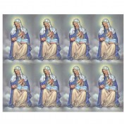 Our Lady of Divine Providence Eight-Up Micro Perforated Bulk Prayer-Cards  - 125 sheets (1000 total cards)