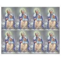 Our Lady of Divine Providence Eight-Up Micro Perforated Bulk Prayer-Cards  - 125 sheets (1000 total cards)