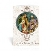 10pk - Holy Family with Magi Christmas Greeting Cards    Sold in inc of 10