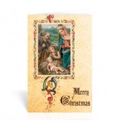 Holy Family with a Drummer Boy Christmas Greeting Cards Boxed