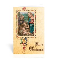 Holy Family with a Drummer Boy Christmas Greeting Cards Boxed
