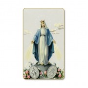 Our Lady of Grace with Miraculous Medal Cardinal Series Prayer-Cards