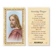 Serenity Prayer - Head of Christ Laminated Holy Card. Inc. of 25