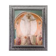 10 1/2" x 12 1/2" Grey Oak Finish Frame with an 8" x 10" Transfiguration of Christ Print