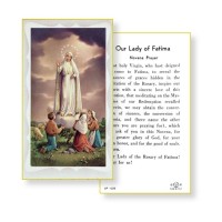 100pk - Our Lady of Fatima Prayer-Card