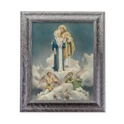 10 1/2" x 12 1/2" Grey Oak Finish Frame with an 8" x 10" Chambers: Jesus and Mary Print