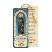 10pk - St. Peregrine Laminated Bookmark (Sold in Inc of 10)