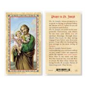 St. Joseph - 50Th Year Our Lord Laminated Holy Card. Inc. of 25
