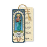 10pk - Sacred Heart Laminated Bookmark   Sold in Inc. of 10