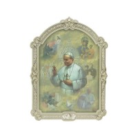 5" Cathedral 3D Plaque Saint John Paul II