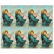 Madonna of Street Eight-Up Micro Perforated Holy Cards