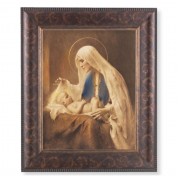 11 1/4" x 13 1/4" Art Deco Frame with an 8" x 10" Chambers: Madonna and Child Print
