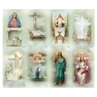 Bible Eight-Up Micro Perforated Bulk Prayer-Cards  - 125 sheets (1000 total cards)