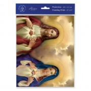3pk - 8" x 10" The Sacred Hearts Print  (sold in inc. of 3)