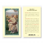25pk - Oracion A San Marcos De Leon Laminated Holy Card Pk 25
