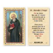 St Benedict Prayer God Our Father Laminated Holy Card. Inc. of 25