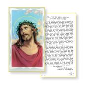 Wound in the Shoulder Holy Card