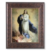 11 1/4" x 13 1/4" Art Deco Frame with an 8" x 10" The Immaculate Conception Print