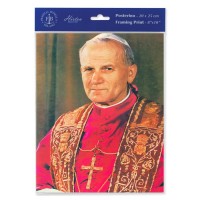 3pk - 8" x 10" St. Pope John Paul II Print  (sold in Inc. of 3)