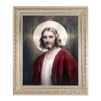 10" x 12" Ornate Silver Frame with a Chambers: Confide in Me Print