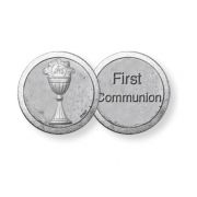 First Communion and Chalice Pocket Coin (Sold in Inc. of 10)