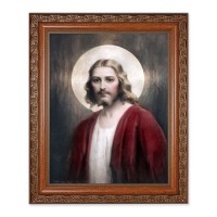 10" x 12" Ornate Wood Frame with an 8" x 10" Chambers: Confide in Me Print