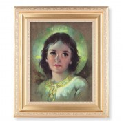 10 1/4" x 12 1/4" Satin Gold Frame with an 8" x 10" The Child Jesus Print