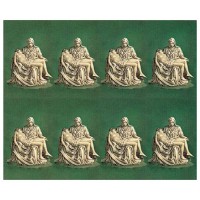 Pieta Eight-Up Micro Perforated Bulk Prayer-Cards  - 125 sheets (1000 total cards)