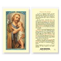 25pk - Saint Joseph Laminated Holy Card  Pk 25
