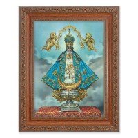 8.25" x 10.25" Ornate Wood Frame with a 6" x 8" Virgen de San Juan Print