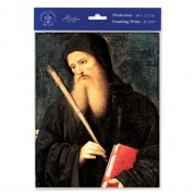 3pk - 8" x 10" Perugino: St. Benedict Print  (sold in Inc. of 3)