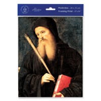3pk - 8" x 10" Perugino: St. Benedict Print  (sold in Inc. of 3)