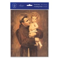3pk - 8" x 10" Chambers: St. Anthony with Jesus Print  (sold in inc. of 3)
