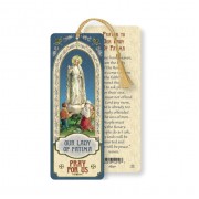 10pk - Our Lady Of Fatima Laminated Bookmark (Sold in Inc. of 10)