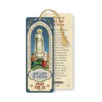 10pk - Our Lady Of Fatima Laminated Bookmark (Sold in Inc. of 10)