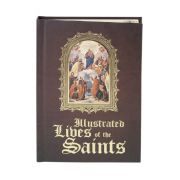 4 3/4" x 6 3/4" Illustrated Lives of the Saints Book
