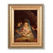 5.5" x 7" Antique Gold Frame with a Madonna and Child Print