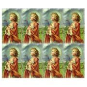 The Christ Child Eight-Up Micro Perforated Holy Cards