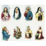 Alba Assorted Eight-Up Micro Perforated Holy Cards