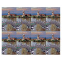 Aurora Archway to Light Eight-Up Micro Perforated Bulk Prayer-Cards  - 125 sheets (1000 total cards)