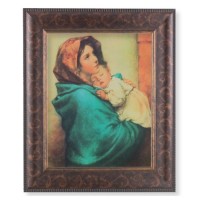 11 1/4" x 13 1/4" Art Deco Frame with an 8" x 10" Madonna of the Streets Print