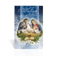 10pk - Nativity Scene Christmas Card sold in inc of 10 10pk - Nativity Scene Christmas Card sold in inc of 10