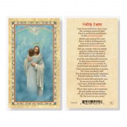 25pk - Safely Home    Gold Stamped Laminated Holy Card  Pk 25