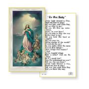 The Assumption Lovely Lady Holy Card