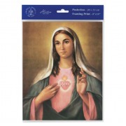 3pk - 8" x 10" La Fuente: Immaculate Heart of Mary Print (sold in inc. of 3)
