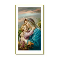 Madonna and Child Prayer-Card