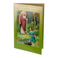 10pk - 3 3/4" x 6" Saint Raphael Novena Book Sold in Inc of 10
